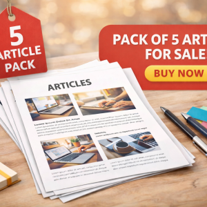 5-Pack of Articles