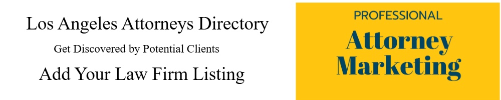 Los Angeles Attorneys Directory banner
